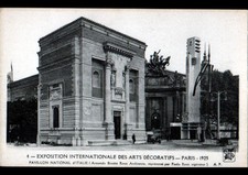 PARIS / EXPOSITION DES ARTS DECORATIFS ,HORLOGE MONUMENTALE au PAVILLON d'ITALIE