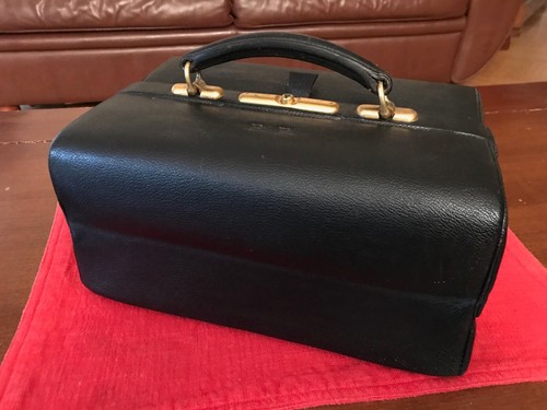 Vanity case anglais cuir - vanity, en