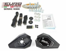 Tampons Protection RD Moto Yamaha FZS 600 Fazer 1998-2003 Noir Neuf Y4S-SL01-K