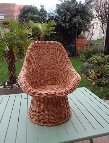 Fauteuil osier pour jeune - en,