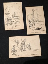 Lot cartes postales fantaisie - lot,