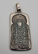 Pendentif Argent Massif Style