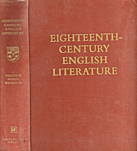 Eighteenth century english - eighteenth-century,