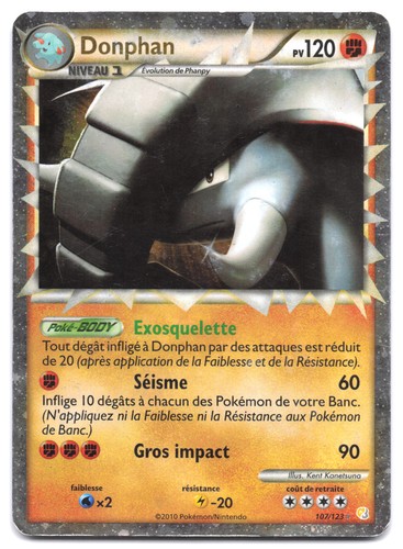 Carte pokémon donphan prime - pokémon,