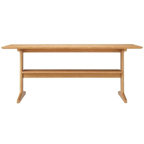 Muji table oak wood that - oak, can