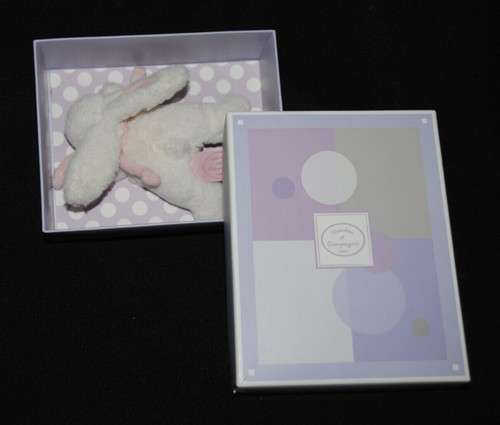 Peluche lapin bonbon - doudou, et