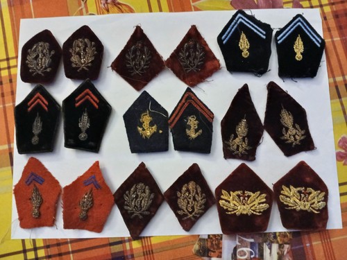 Lot insignes tissu - lot, 18