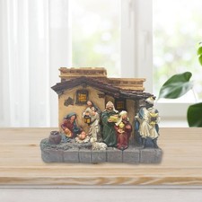 Crèche lumineuse de Noël