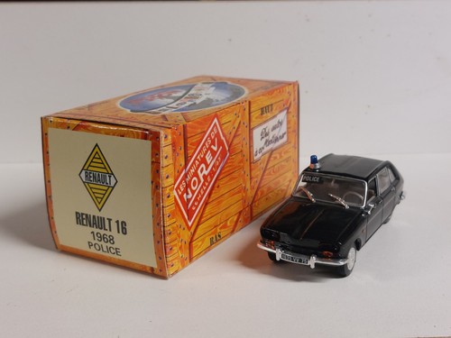 Renault 1968 police norev - 1968,