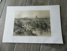 GRAVURE 1867 QUIMPERLE L'ELLE
