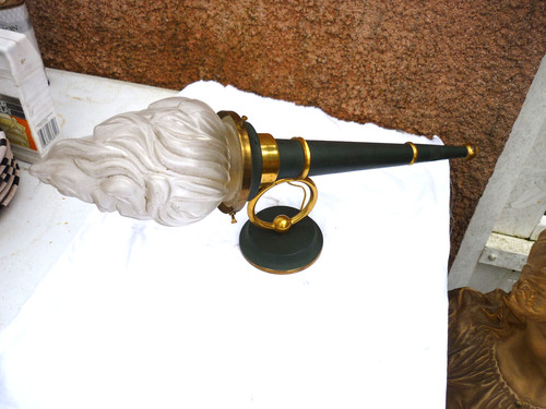 Ancienne applique torchère - applique,