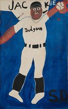 Tableau d'art populaire sur