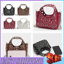 Sac messager tendance en PU pour femmes grande capacité croissant sac de soirée chic sac hobo