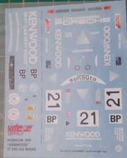 decals decalcomanie porsche