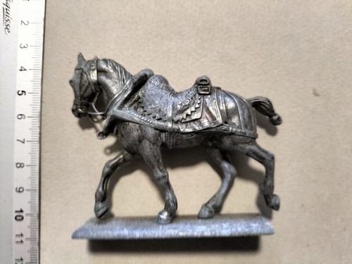 Cheval figurine metal - cheval, mhsp