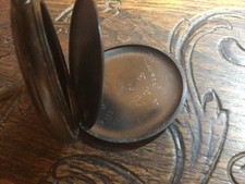 Boîtier de montre de poche Omega 50 mm en acier noirci