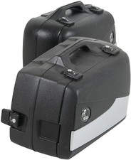 Hepco becker junior flash koffer cases hepco junior flash 40 l silver set