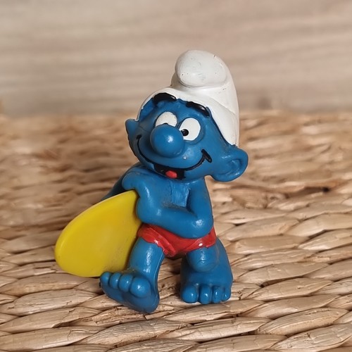 Figurine schtroumpf surfer - figurine,