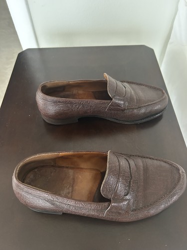 Weston mens brown exotic - j.m.,