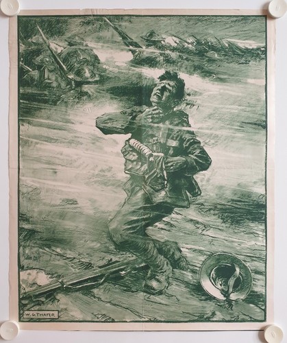 Affiche thayer dessin - affiche, w.