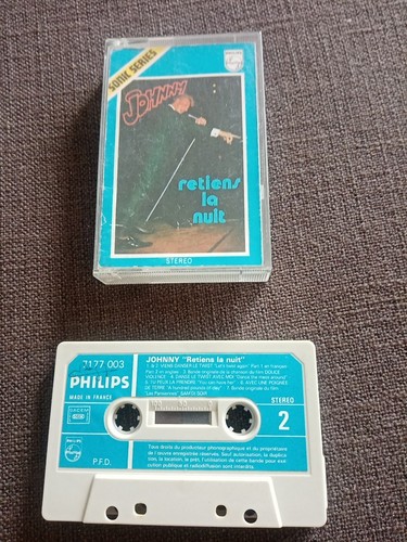 Cassette audio tape-k7-johnny