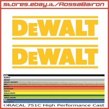 KIT 2 AUTOCOLLANTS DeWALT
