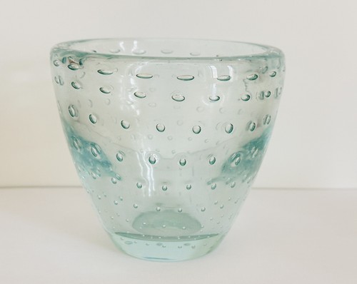 Vase daum nancy verre bulle - en,
