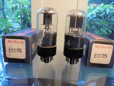 MULLARD ECC33 6SL7GT PAN