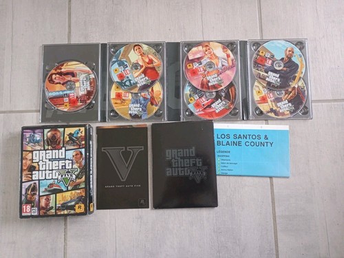 Jeu gta coffret collector - pc,
