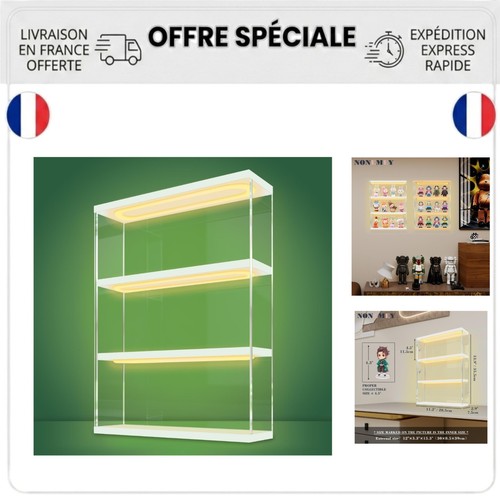 Vitrine murale acrylique led - murale,