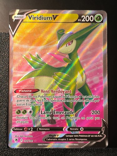 Carte pokémon viridium - pokémon, v