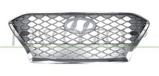 GRILLE CENTRALE AVANT ARGENT