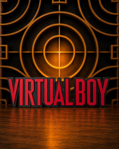 Logo virtual boy - virtual,