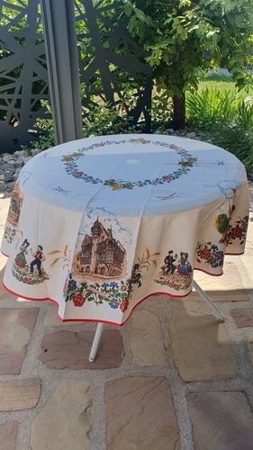 Nappe ronde 150 - nappe, décor