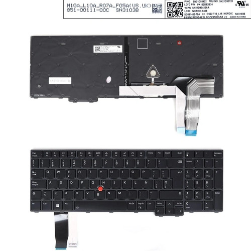 Clavier rétro éclairé - clavier, pour