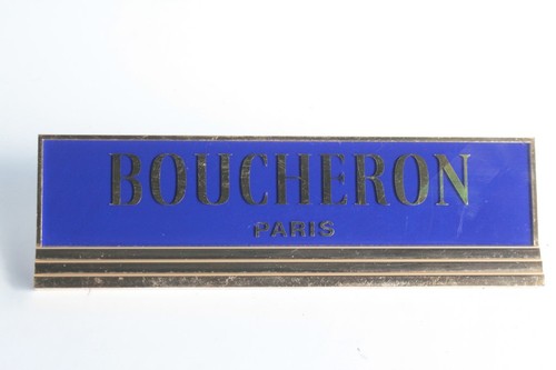 Boucheron paris plaque - boucheron,