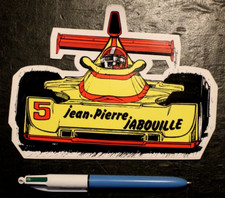 Autocollant / Sticker - Formule 1 - Jean-Pierre JABOUILLE - 1980
