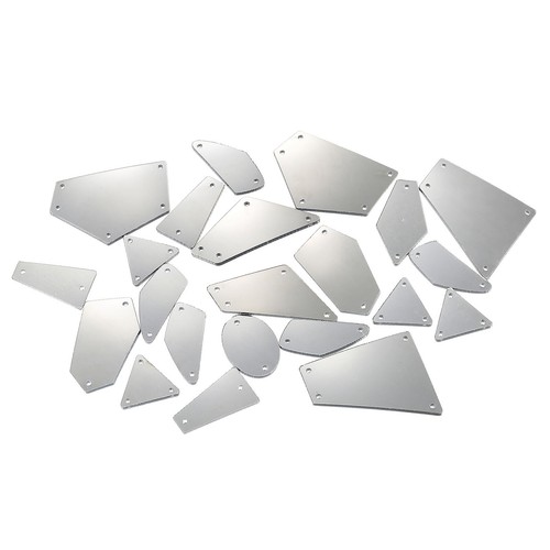 20pcs strass coudre - 20pcs, miroir