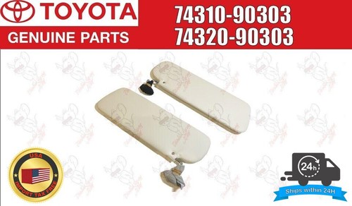 Toyota genuine sun visor pair - genuine,