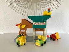 1⚜️Ancien Jouet Fisher Price Lift & Load Depot Réf 942 Vintage Année 1976