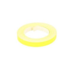 Autocollant liseret jaune 9mm