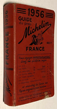 Guide Michelin Rouge 1956  - Etat Très Correct.