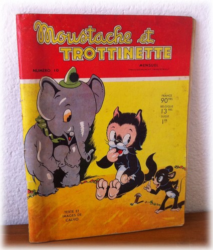 Moustache trotinette 1959 - moustache, et
