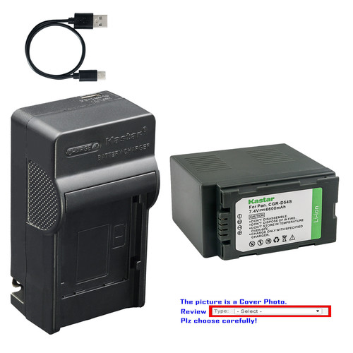 Kastar d54s battery usb c - kastar, usb-c