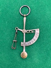 Ancien pèse-lettre de poche