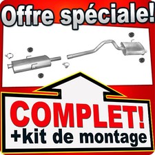 Ligne pot d'échappement pour