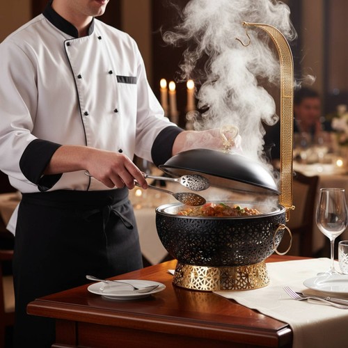 Chafing dish acier - chafing,