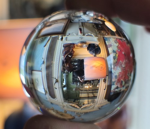 Boule baccarat non signé - en,