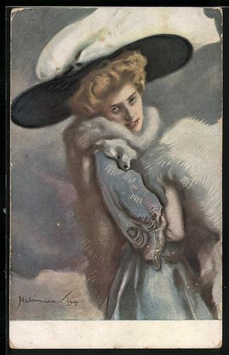 Carte postale artiste - carte, d'artiste