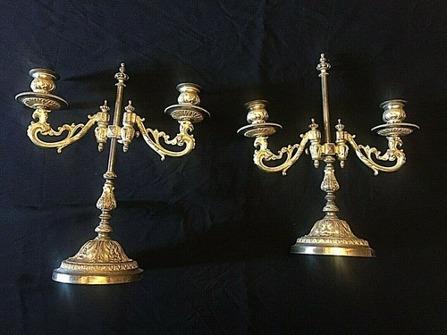 Bougeoires chandeliers louis - chandeliers,